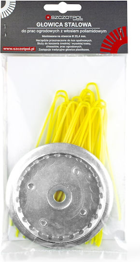 Steel Head Mechanical Brush Cutters Polyamide Bristles Sz Gł St