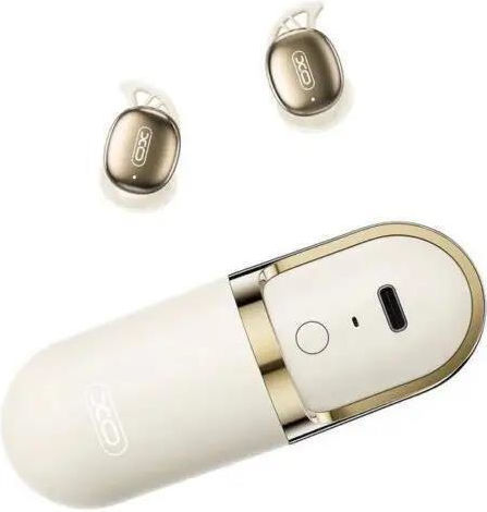 XO G48 Sleep In-Ear Bluetooth Безжични Слушалки Акустики с Устойчивост на Изпотяване и Калъф за Зареждане Златисти