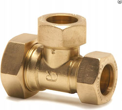 Conex Rohr-T-Stück 22x15x15 Mm Kupfer