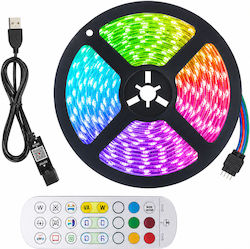 Rixme LED-Streifen 5V Fernseher RGB 5m Rixme LED-Streifen 5V Fernseher RGB 5m