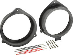 Speaker Adapter Rings Code 271320-20-1-0 Saab 9-3 1998-2003 Front 165mm
