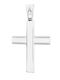 Chrilia Weißgold Kreuz 14K ohne Kette