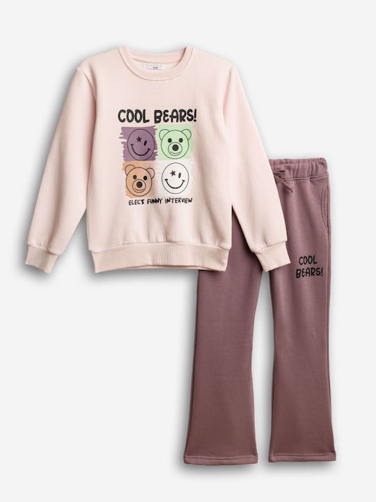 Set trening pentru copii Roz
