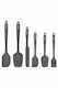 SteweHome Silicone Cooking Utensil Set 6 Pieces White