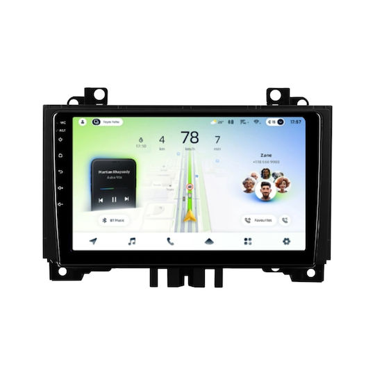 Teyes CC4L DTS Auto-Audiosystem Mercedes-Benz Crafter 2006-2017 6+64GB 9 Zoll QLED Qualcomm 2GHz Android 4G Bluetooth 5.1 DSP
