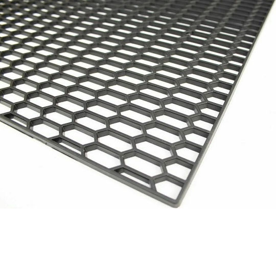 Plastic Honeycomb Mesh Oem Black Thick 120x40cm Bumpers
