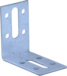 Γωνία Ραφιού από Ξύλο σε Γκρι Χρώμα 50x55mm