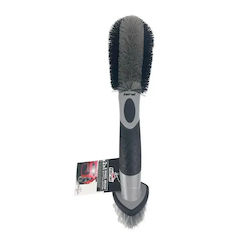 Auto-Reinigung Bürsten Felgen Feral Detailing Pro Doppelte Kopf 35cm Graue