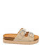 Γυναικεία Σανδάλια Flatforms Μπεζ