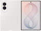 Samsung Back Cover Σιλικόνης Λευκό (Galaxy Z Fo...