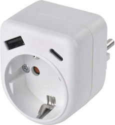 Emos P0075 Steckdosenadapter in Frankreich Emos P0075 Steckdosenadapter in Frankreich