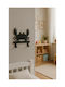 SteweHome Kids Wall Hanger Multi Hook with Hook Metallic Black 12x10x10cm