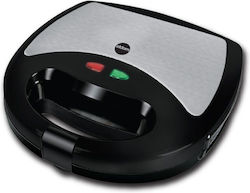 Promis Sandwich-Maker Grill mit Herausnehmbare Gitter 750W Schwarze