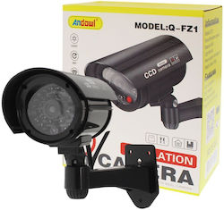 Andowl Ψεύτικη Κάμερα Παρακολούθησης Τύπου Bullet Q-fz1 Fake Surveillance Camera Μαυρο Andowl Ψεύτικη Κάμερα Παρακολούθησης Τύπου Bullet Q-fz1 Fake Surveillance Camera Μαυρο
