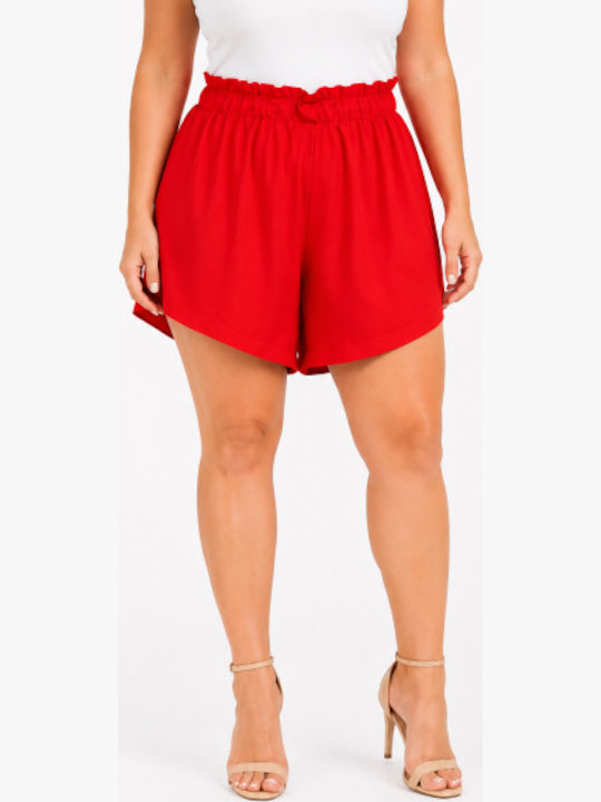 Damen Bermudas Rot