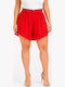 Damen Bermudas Rot