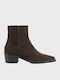 Kelsey Wildleder Stiefeletten Damen Ankle Boots Braun