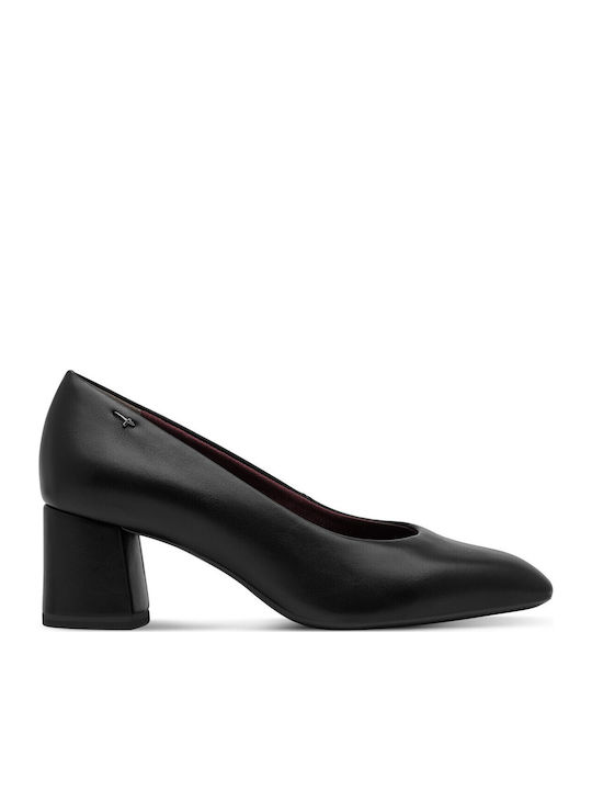 Pointed Toe Heels With Medium Heel Black