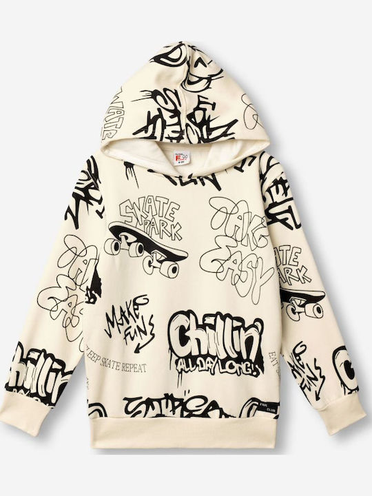 Funky Bluza Pentru Copii Ecru