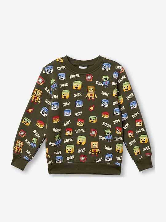 Funky Kids Khaki Sweatshirt