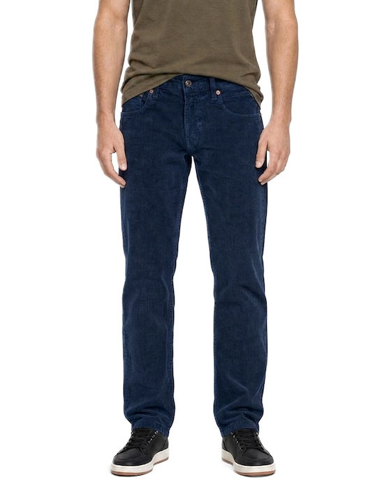 Replay Grover Men's Elastic Blue Jeans Pants