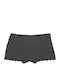 Cotton Women's Boxer Seamless Black