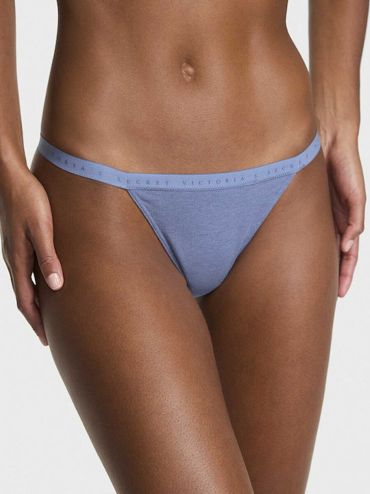 Victoria's Secret Damen-Slips Blau
