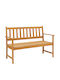 Fornel Bancă de Exterior Lemn 122x57x85cm