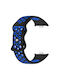 Silicone Strap Holes Redmi Watch 4 5 6 Smart Band 8 Pro 9 Pro 10 Pro Black Blue