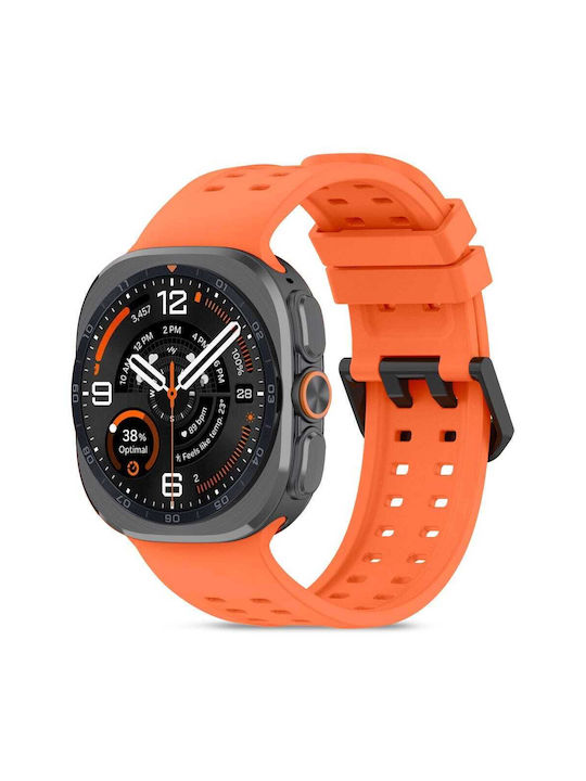 Tech-Protect Tragbare Bänder Silikon Orange Für Galaxy Watch Ultra