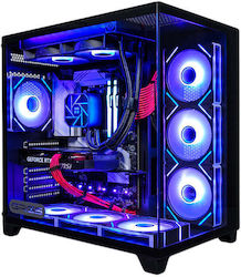 Deepcool Nova Max Гейминг Настолен Компютър (Ryzen 7-7700/32GB DDR5/2TB SSD/GeForce RTX 5060 Ti/Без Операционна Система)