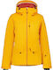 Icepeak Cathay 453229659-437 Дамско Яке за Ски и Сноуборд Жълто