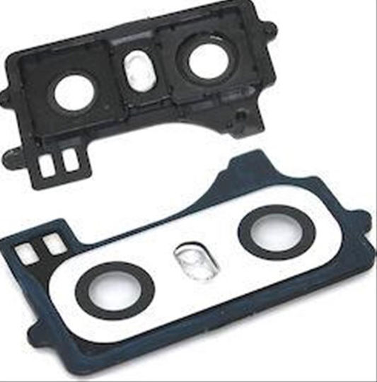 Lg G6 Replacement Dual Camera Lens Frame Flash Black