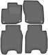 Velour Car Mats Graphite Honda Civic Ix Hatchback 39cm 2012