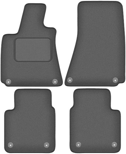Velour Car Mats Graphite Maserati Quattroporte Vi Sedan 2015