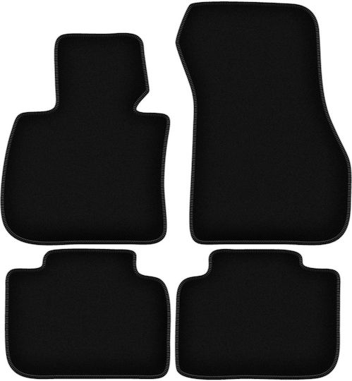 Basic Schwarze Veloursmatten Bmw X1 U11 Kreuzung 2022