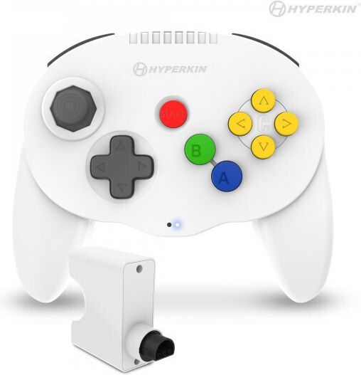 Hyperkin Admiral Kabelloses Gamepad für Android / PC / Switch / iOS Weiß