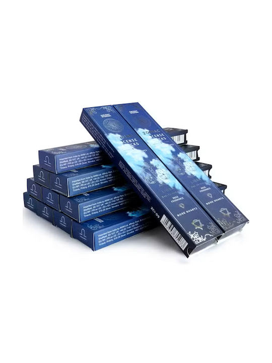 Taurus The Serenity of Earth Rose Quartz Crystal Scents Incense 20 Sticks Ancient Wisdom