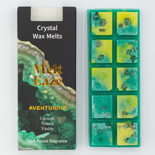 Ceară topită cu cristal Aventurină Pădure Întunecată 50gr Ancient Wisdom