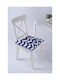 SteweHome Gartenstuhlkissen Grau Und Creme 40x40cm