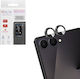 Volte-Tel Camera Protection Tempered Glass Black for Samsung Z Flip 8 5g