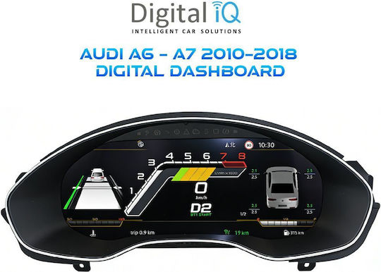 Digital Iq Dyl 917_dc 12.3in Digital Instrument Cluster Audi A6 A7 Mod 2010-2018 Hdmi Input