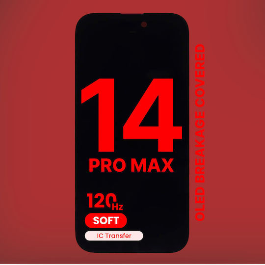 Soft Oled Οθόνη Iphone 14 Pro Max Aftermarket Pro Xo7 Soft