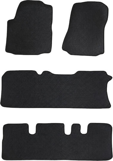 Rubber Car Mats Nissan Evalia NV200 3 Rows All Weather Durable Perfect Fit