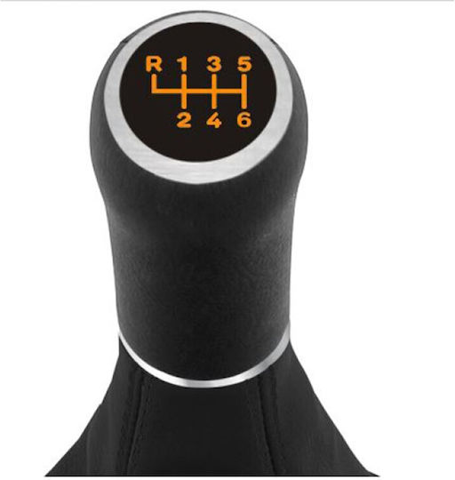 Innovativcar Auto Schaltknopf Blase Original 6-Gang Orange LED BMW E46