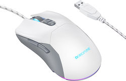 Borofone BG18 Wired White Mouse