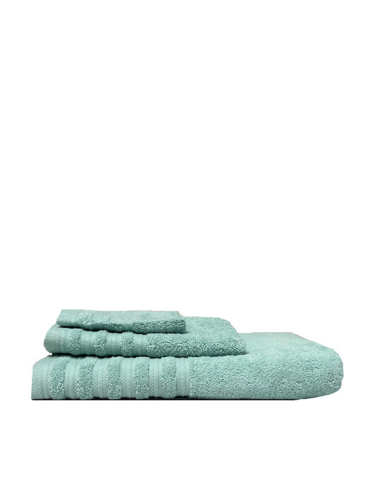 Xionoula Home Xionoula Home Badetuch Gesicht 50x100cm Aqua Gewicht 600gsm