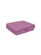 Darymex Σεντόνι King Size με Λάστιχο 200x220εκ. Ανοιχτό Μωβ Λιλά