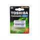 Toshiba Презареждащи батерии AA Ni-MH 2000mAh 1.2V 2бр