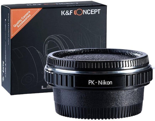 K&f Concept Adaptor De Montare Pk-Nikon Sticlă Optică De La Pentax K La Nikon F Kf06.121